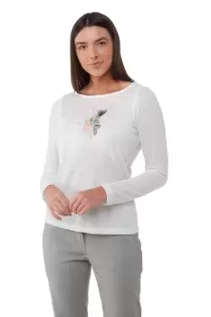 Image of Cotton-Blend 'NosiLife Erin' Long-Sleeve T-Shirt