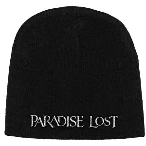 Image of Paradise Lost - Logo Unisex Beanie Hat - Black