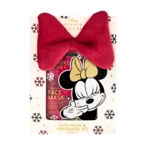 image of Mad Beauty Disney Minnie Mouse FaceMask & Headband Set