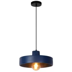 Image of Ophelia Modern Pendant Light - Ø35cm - 1xE27 - Blue