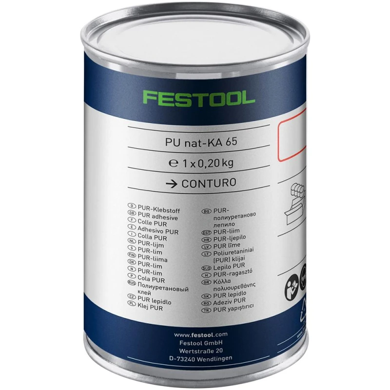 Image of Festool Natural PU Hot Melt Adhesive for CONTURA Edge Banders 578529 Qty: Pack of 4
