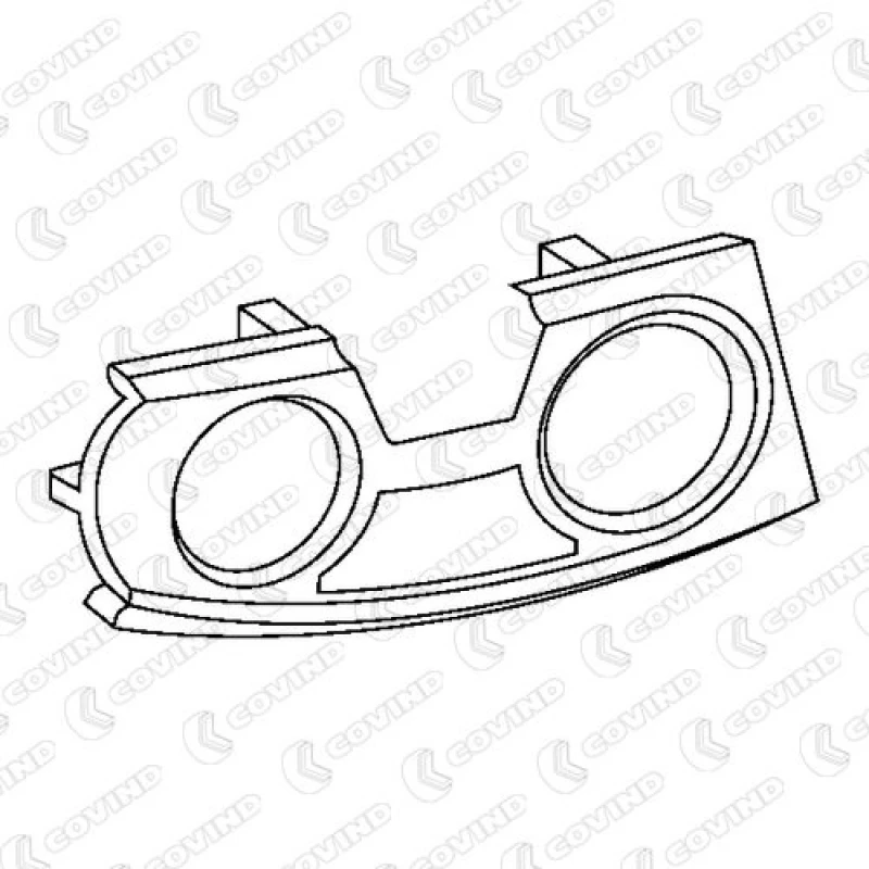 Image of COVIND 580/ 88 Holder, fog light Holder,fog light (102)