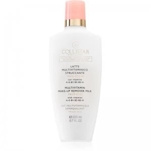 Image of Collistar Multivitamin Make-Up Remover Milk Claeansing Milk for Normal and Dry Skin 200ml