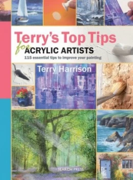 Image of Terrys Top Tips for Acrylic Artists by Terry Harrison Book