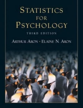 Image of Statistics for Psychology by Arthur Aron Hardback