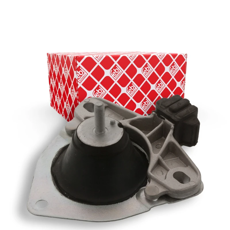 Image of FEBI BILSTEIN 19905 Engine mount Right, Rubber-Metal Mount Elastomer Engine Mounting (247)