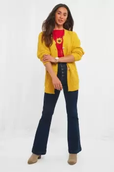 Image of Cosy Knitted Button Up Cardigan