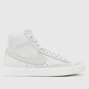 Image of Nike W Blazer Mid Prm Mf, Photon Dust/Summit White, size: 4, Female, Trainers, DQ7572-001