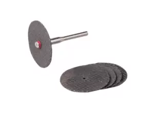 Image of Silverline 580480 Rotary Tool Metal Cutting Disc Set 6pce 31mm Dia