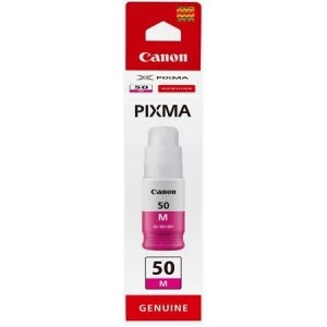 Image of Canon GI50 Magenta Ink Cartridge