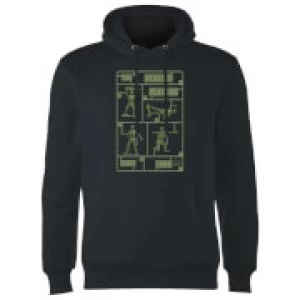 Image of Toy Story Plastic Platoon Hoodie - Black - XXL