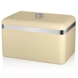 Image of Swan Retro Bread Bin - Cream