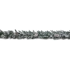 Image of 2.7m Lucia Green Christmas garland