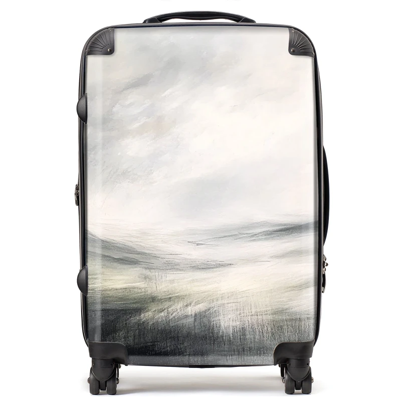 Image of Designer Luggage Isla Quinn: 00009 Suitcase in Grey Size: Large Grey Unisex Large
