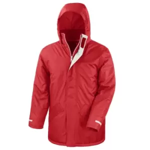 Image of Result Mens Core Winter Parka Waterproof Windproof Jacket (3XL) (Bottle Green)