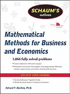 Image of schaums outline of mathematical methods for business and economics