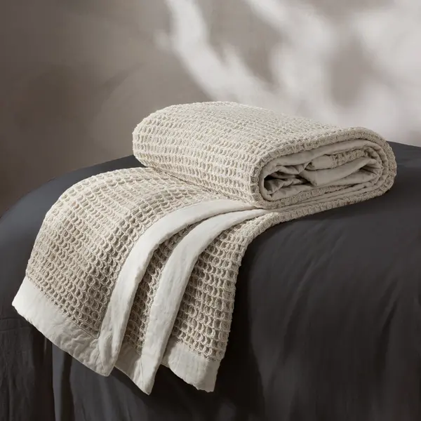 Image of Canopy Throw Stone/Natural