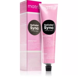 Image of Matrix SoColor Sync Pre-Bonded Alkaline Toner Full-Bodied alkaline toner for Hair Shade 5Wn Hellbraun Warm Natur 90ml