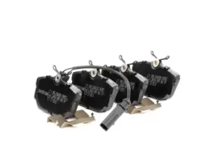 Image of RIDEX Brake pad set 402B1193 Brake pads,Brake pad set, disc brake VW,Transporter IV Bus (70B, 70C, 7DB, 7DK, 70J, 70K, 7DC, 7DJ)