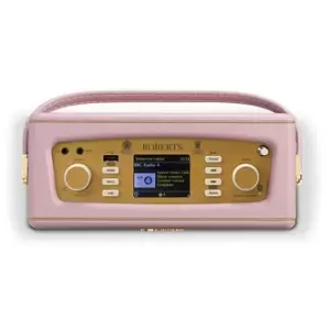 image of Roberts ISTREAMLDP Revival Smart DAB FM Radio with Alexa in Dusky Pink