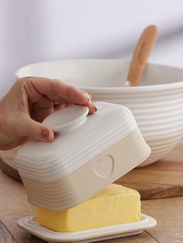 Image of Mason Cash Rustic Charm Butter Dish 1609.557