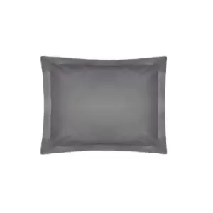 Image of Easy Care Minimum Iron Oxford Pillowcase Grey