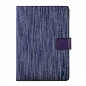 Image of Techair Universal 7" Tablets Folio Stand (Blue Texturised)