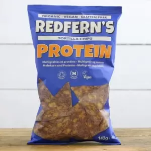 Image of Redferns Protein Blue Corn & Red Lentil Chips - 142g x 12 - 705041