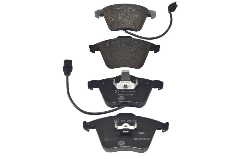 Image of HELLA Brake pad set HELLA 8DB 355 009-201