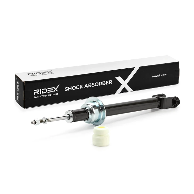 Image of RIDEX 854S1084 Shock absorber Front Axle, Gas Pressure, Monotube, Spring-bearing Damper, Bottom Fork Shock Absorber (854)