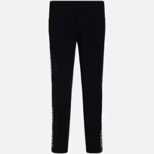 Image of Guess Girls Logo-Printed Cotton-Blend Jersey Leggings - 10 Years