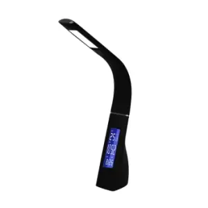 Image of Biurkowa Integrated LED Table Lamp, Black, 4000K, 310Lm