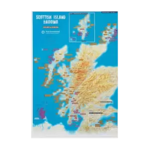 Image of Scottish Island Bagging Collect & Scratch Map