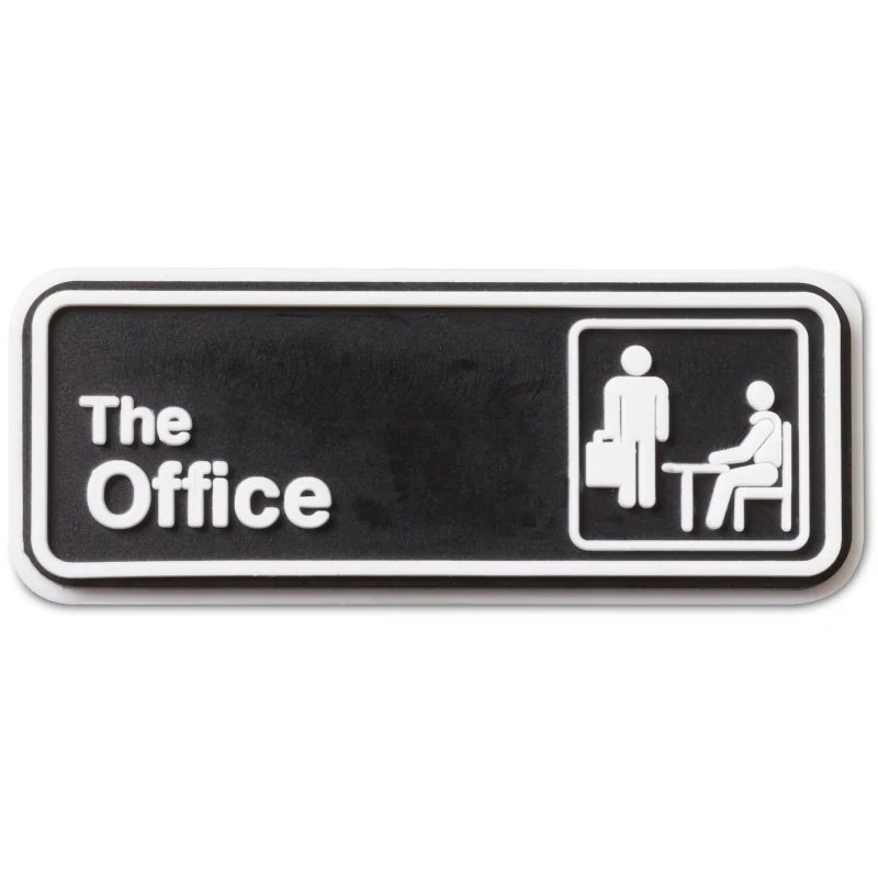 Image of Crocs Jibbitz Crocs The Office Noir Unisex TU