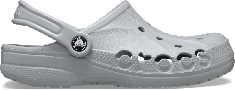Image of Crocs Unisex Baya Clogs Light Grey W8/M7