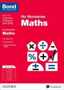 Image of Bond: Maths: No Nonsense : 10-11+ years