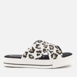 image of Converse Womens One Star Slip Sandal - Desert Ore/Black/White - UK 3