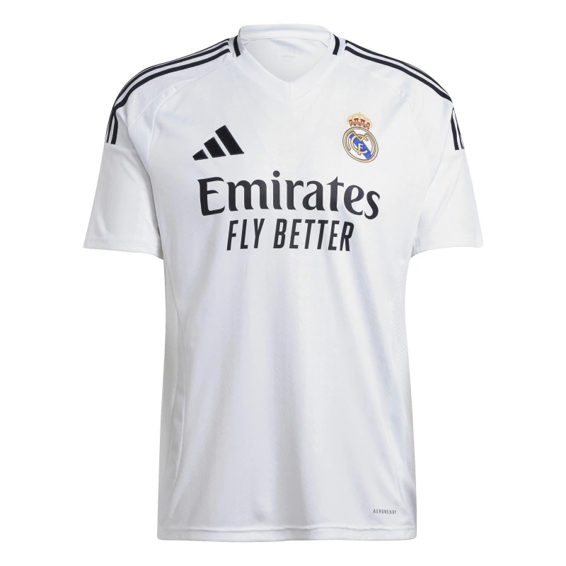 Image of adidas Real Madrid Home Shirt 2024 2025 Adults Domestic Replica Shirts S White 36738701350