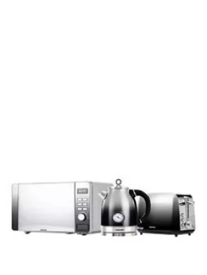 Image of Daewoo Callisto Kettle, Toaster and Microwave Triple Pack