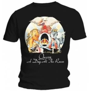 Image of Queen A Day At The Races Mens Black T Shirt: Small