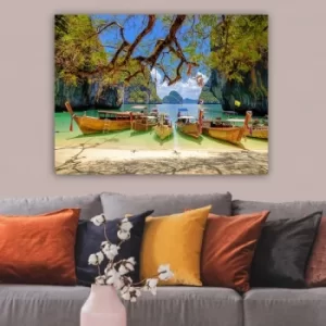 Image of 268658210_70100 Multicolor Decorative Canvas Painting