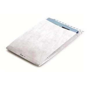 image of Tyvek B4A Gusseted Envelopes Extra Capacity Strong 330x250x38mm White 1 x Pack of 20 Envelopes