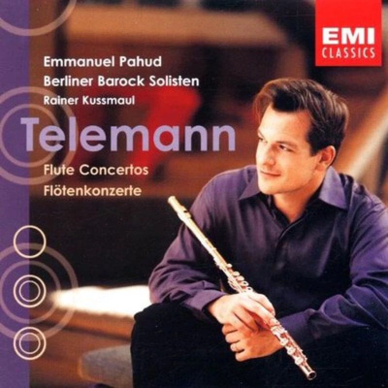 Image of RecordCityJP CD TELEMANN, G.P. - Telemann: Flute Concertos 724355739728 EMI Classics 2003 Europe Classical Used