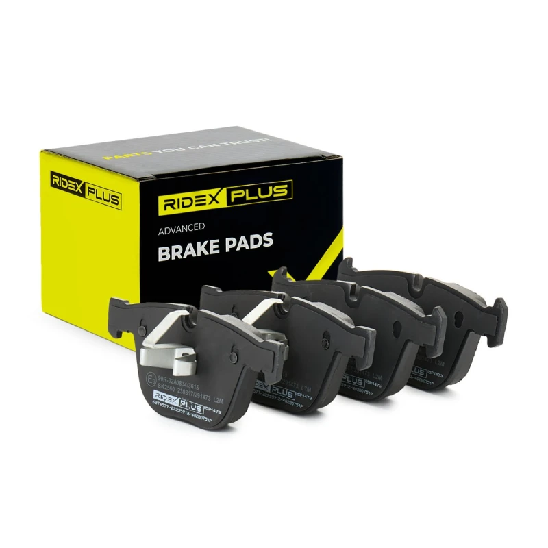 Image of RIDEX PLUS Brake pad set RIDEX PLUS 402B0751P