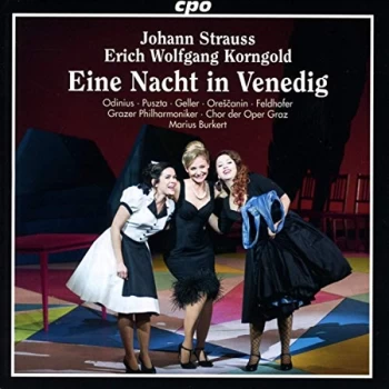 Image of Lothar Odinius - Johann Strauss/Erich Wolfgang Korngold: Eine Nacht in Venedig CD