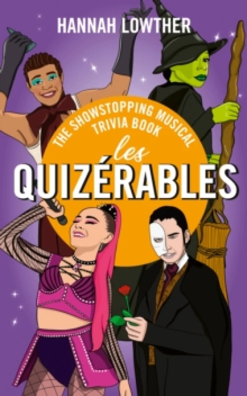Image of Les Quizerables : The Showstopping Musical Trivia Book Paperback / softback