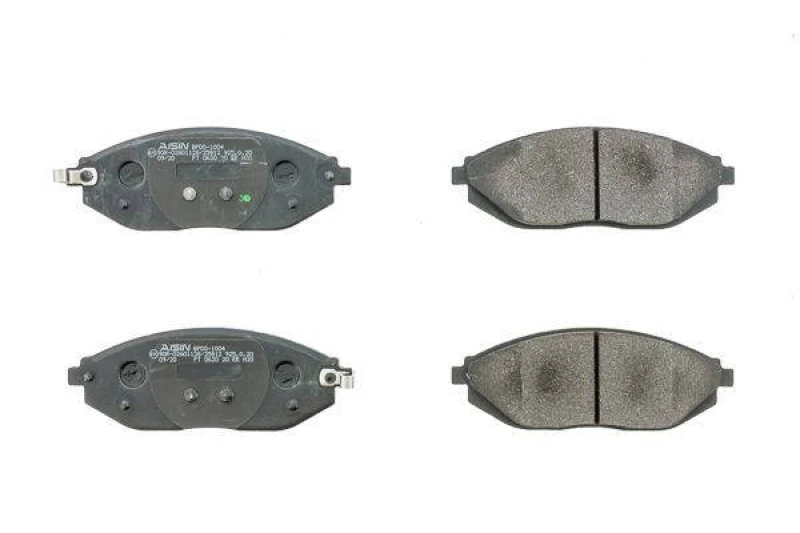 Image of AISIN BPDO-1004 Brake pad set Premium ADVICS by AISIN with acoustic wear warning Brake Pad Set,disc brake (402)