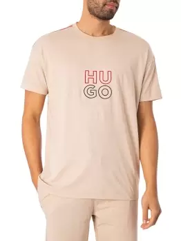 Image of Lounge Stacked Graphic T-Shirt