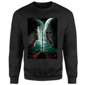 Image of Harry Potter Deathly Hallows - Part 2 Sweatshirt - Black - L - Black