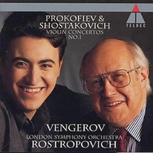 Image of Violin Concertos No 1 by Sergei Prokofiev CD Album